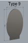 Preview: Light-Blade Type 9 inkl. Halter (55mm Aufnahme)